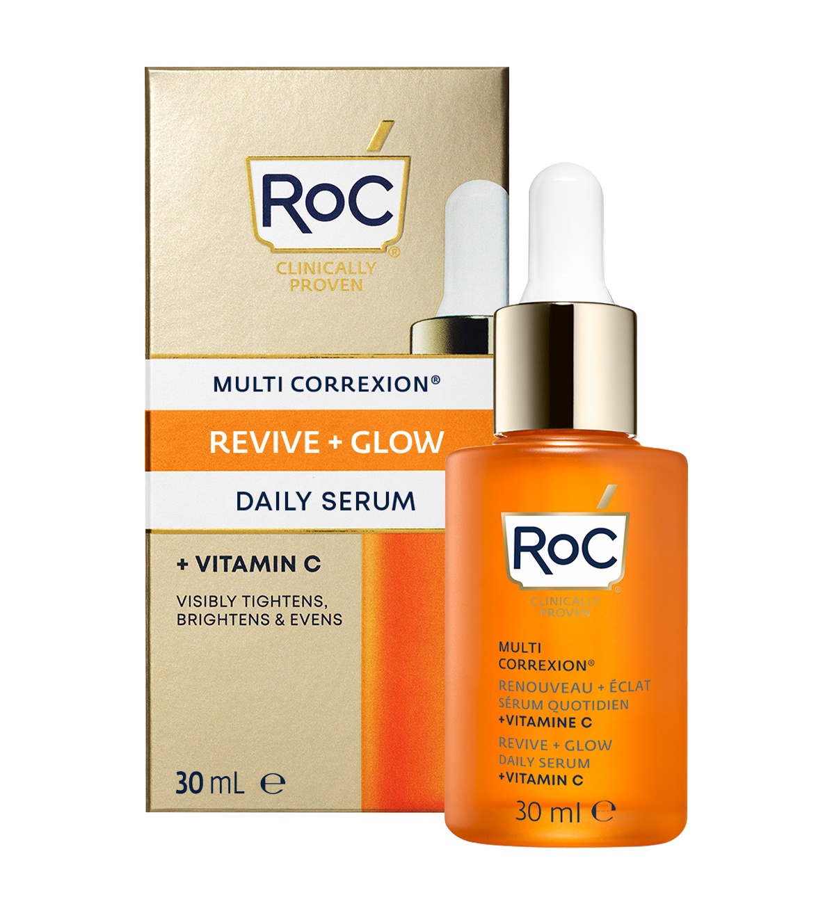 ROC MULTI CORREXION REVIVE   GLOW DAILY SERUM