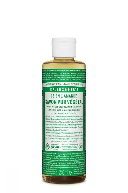 DR BRONNERS LIQUID SOAP AMANDEL