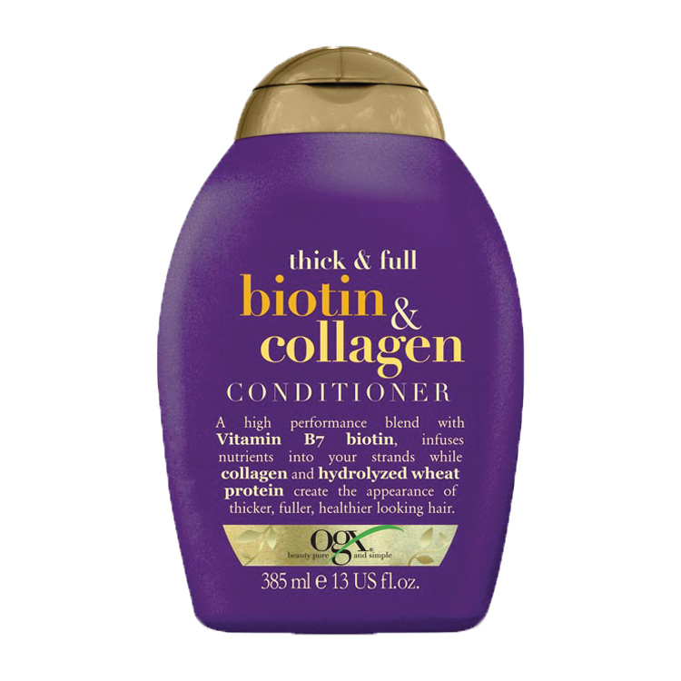 OGX CONDITIONER THICK FULL BIOTIN  COLLAGEN