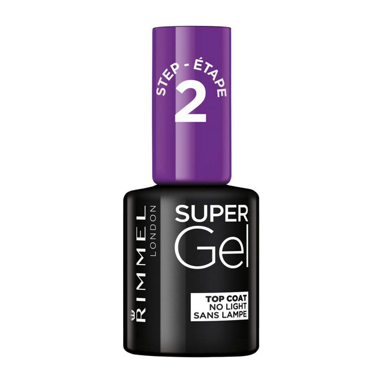 RIMMEL NAGELLAK SUPER GEL TOPCOAT TRANSPARANT