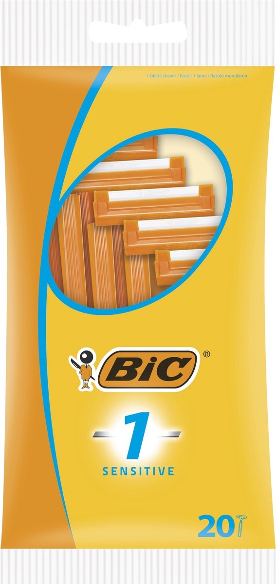 BIC WEGWERPMESJES 1 SENSITIVE