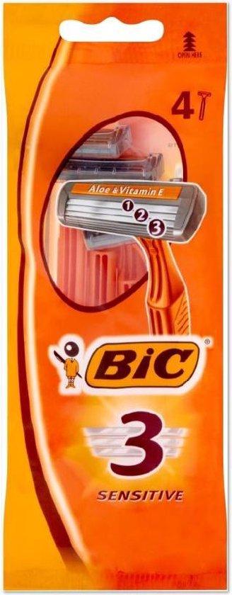 BIC 3 WEGWERPMESJES SENSITIVE