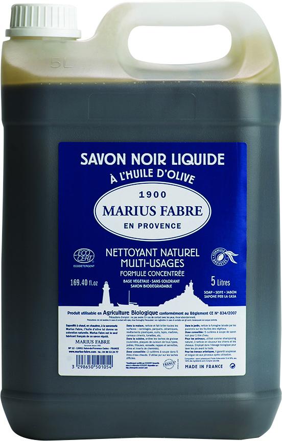 MARIUS FABRE LAVOIR SAVON NOIR LIQUIDE CONTAINER