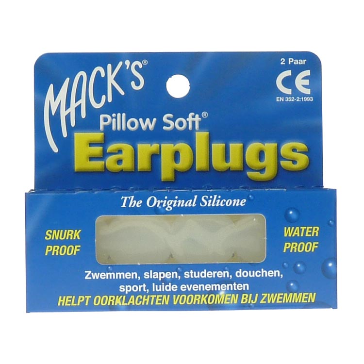 MACK-S EARPLUGS PILLOW SOFT WHITE