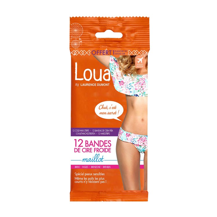 LOUA ONTHARINGSSTRIPS BIKINILIJN (MAILLOT)
