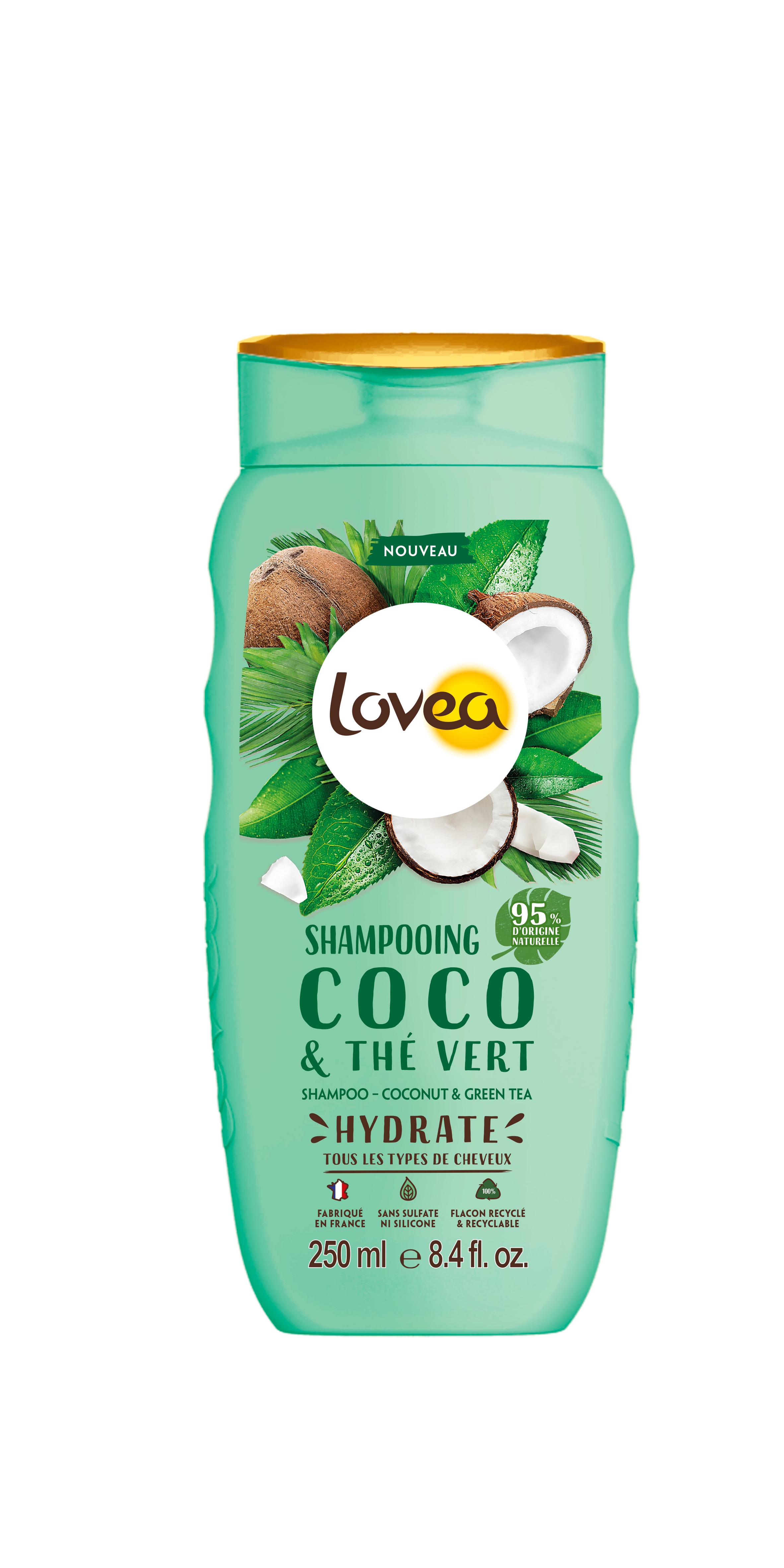 LOVEA SHAMPOO COCO   GREEN TEA