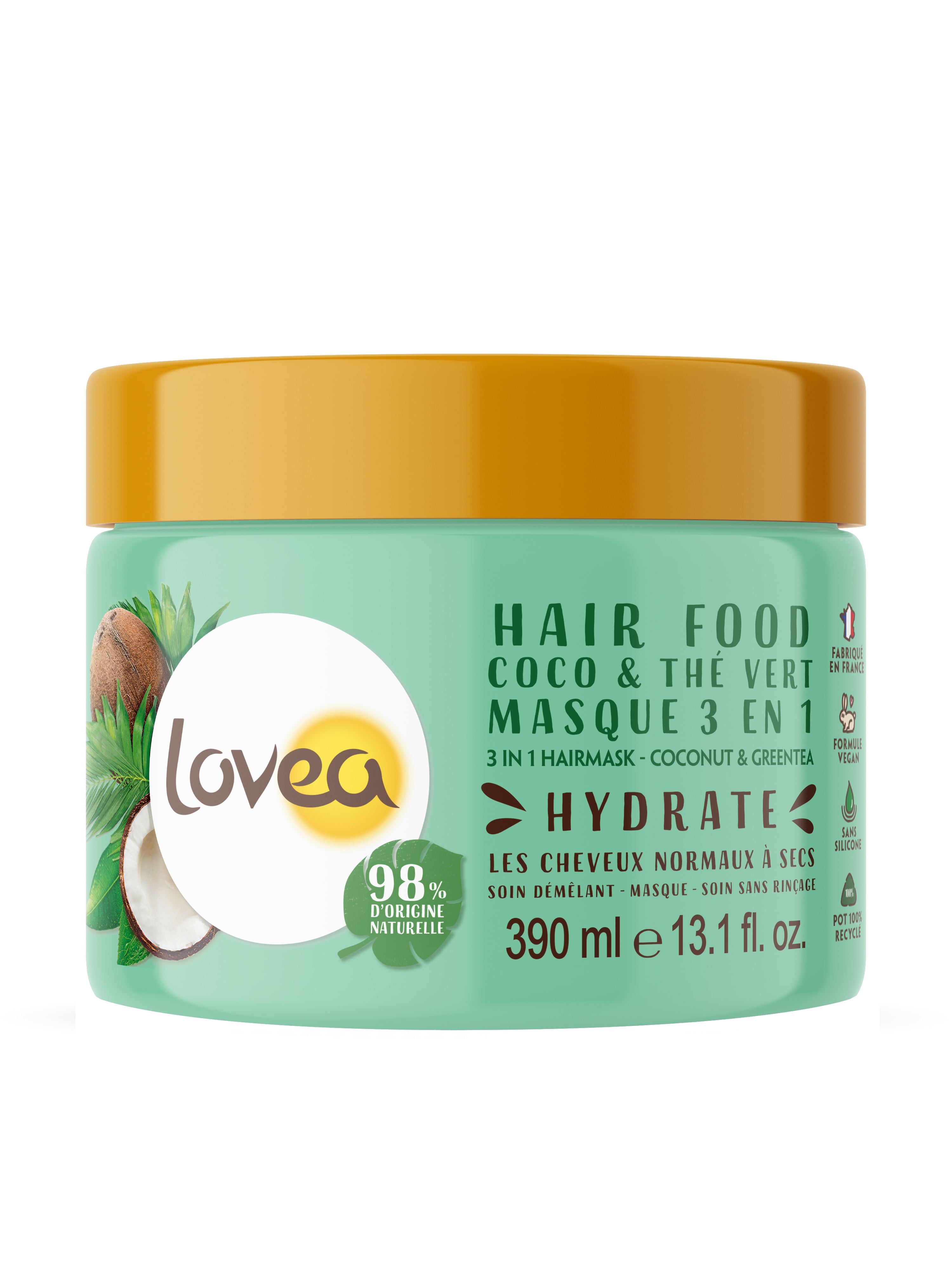 LOVEA 3-IN-1 HAIR MASK COCO   GREEN TEA