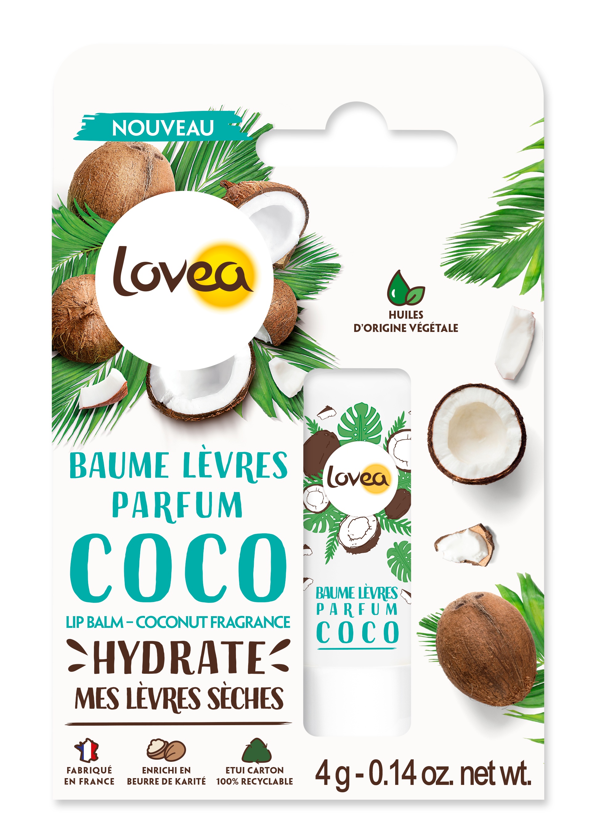 LOVEA LIP BALM COCONUT