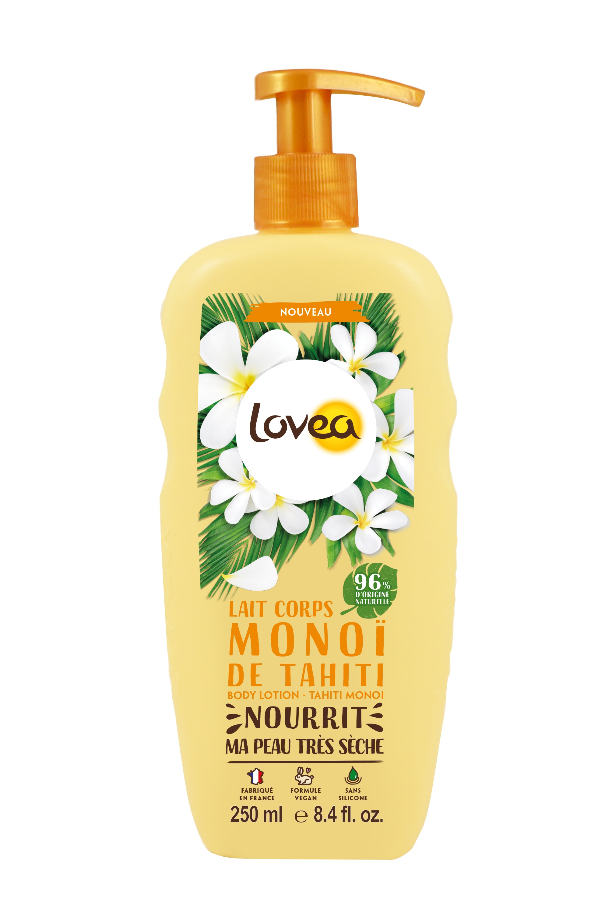 LOVEA BODY LOTION TAHITI MONOI FOR VERY DRY SKIN