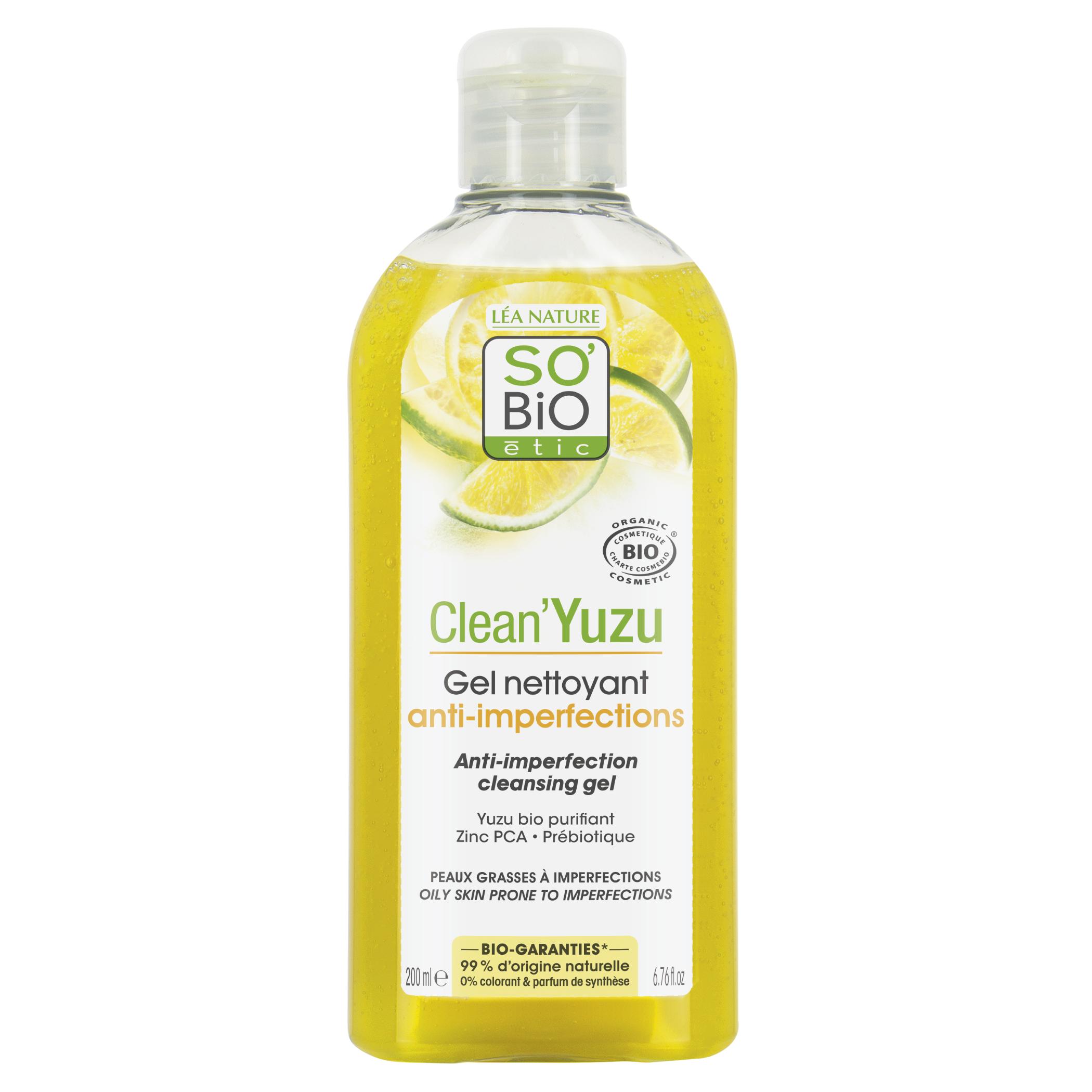 SO BIO ETIC CLEAN YUZU ANTI IMPERFECTIONS CLEANSING GEL