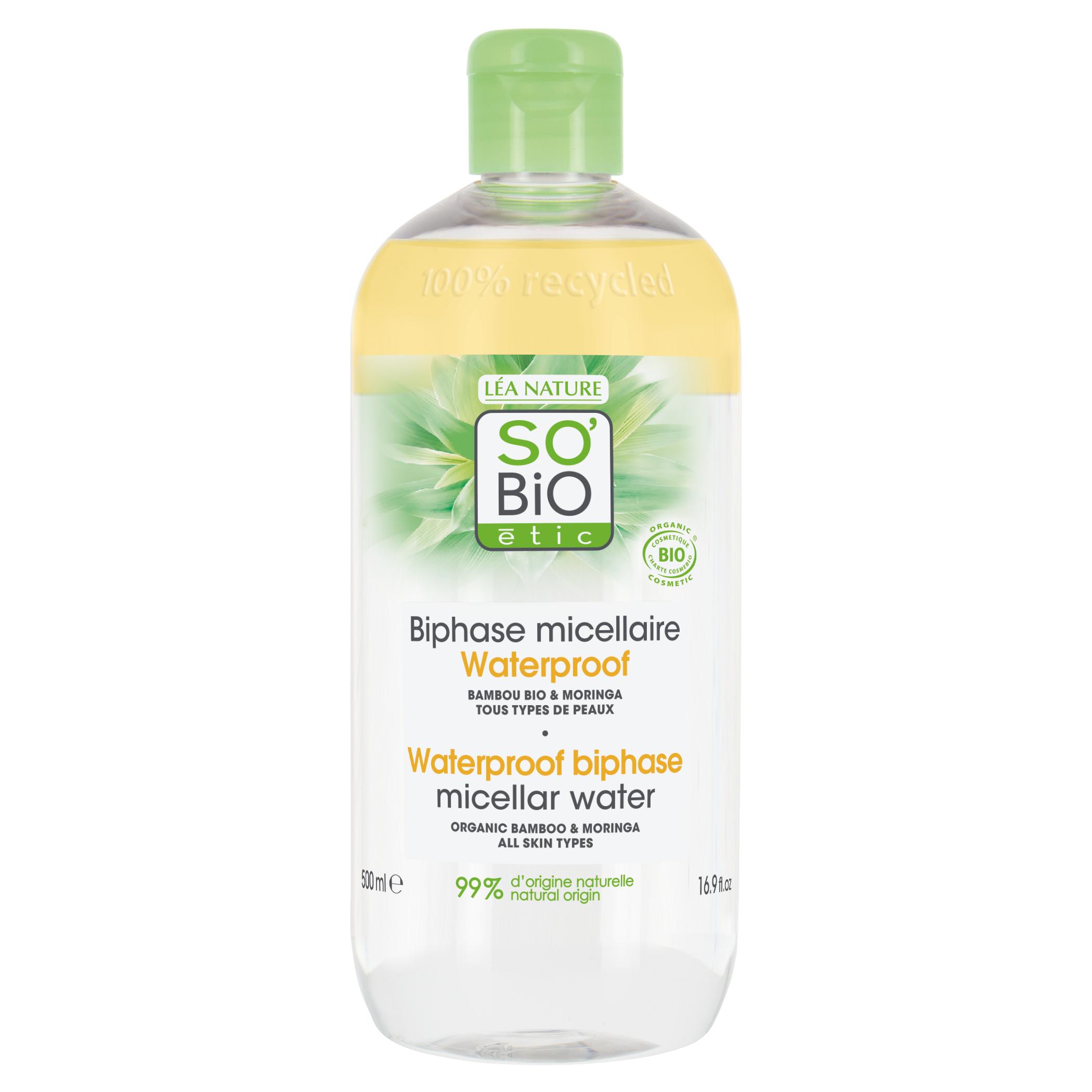 SO BIO ETIC BAMBOO MICELLAR WATER WATERPROOF