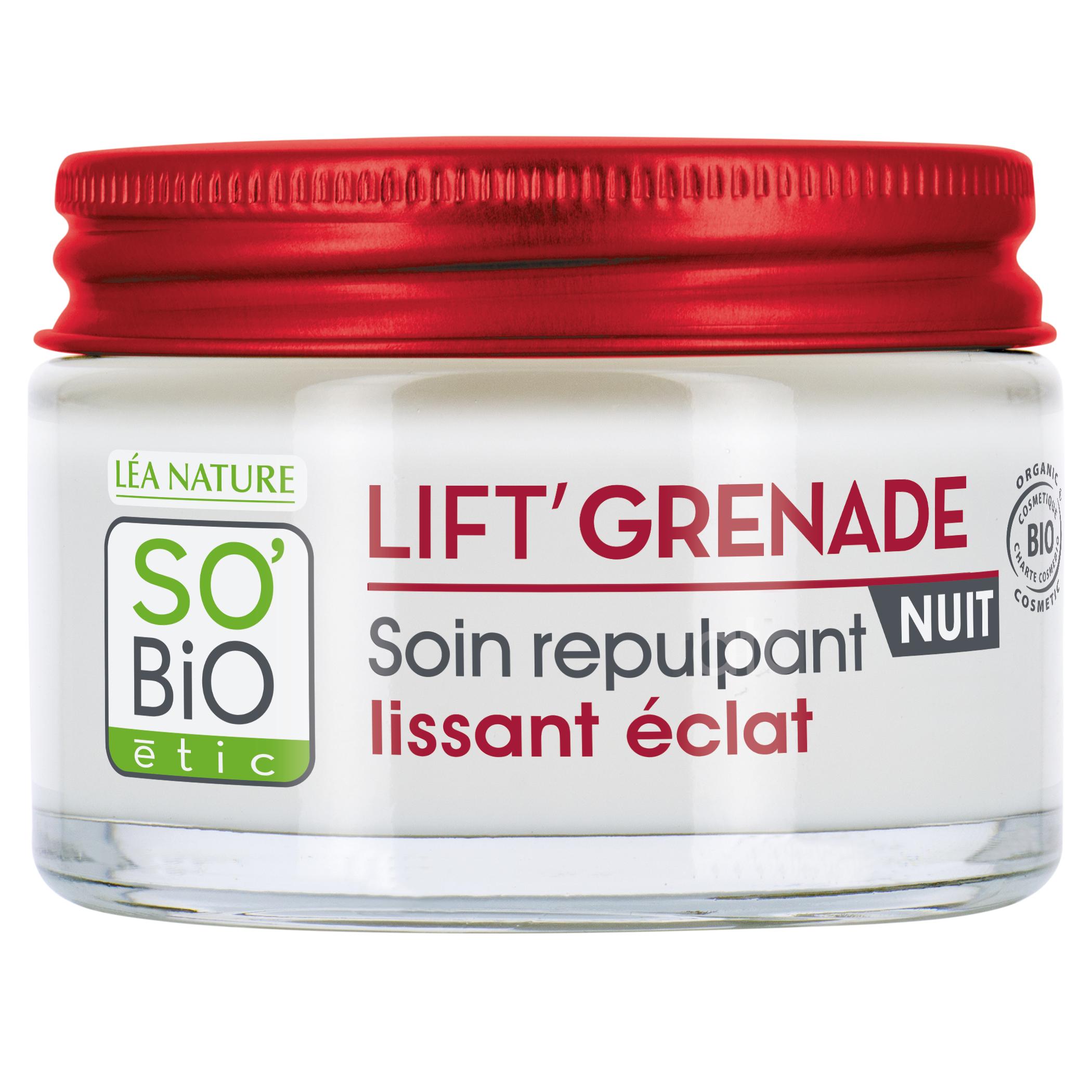 SO BIO ETIC LIFT GRENADE SMOOTH GLOW PLUMPING CREAM