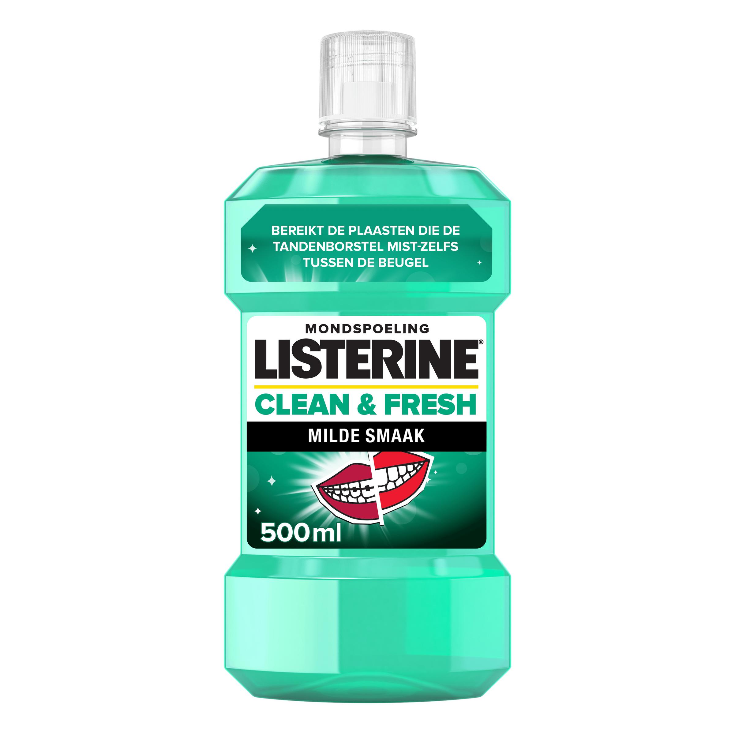 LISTERINE MONDWATER CLEAN   FRESH