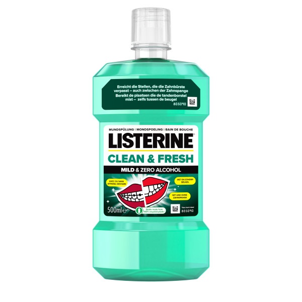 LISTERINE MONDWATER CLEAN   FRESH