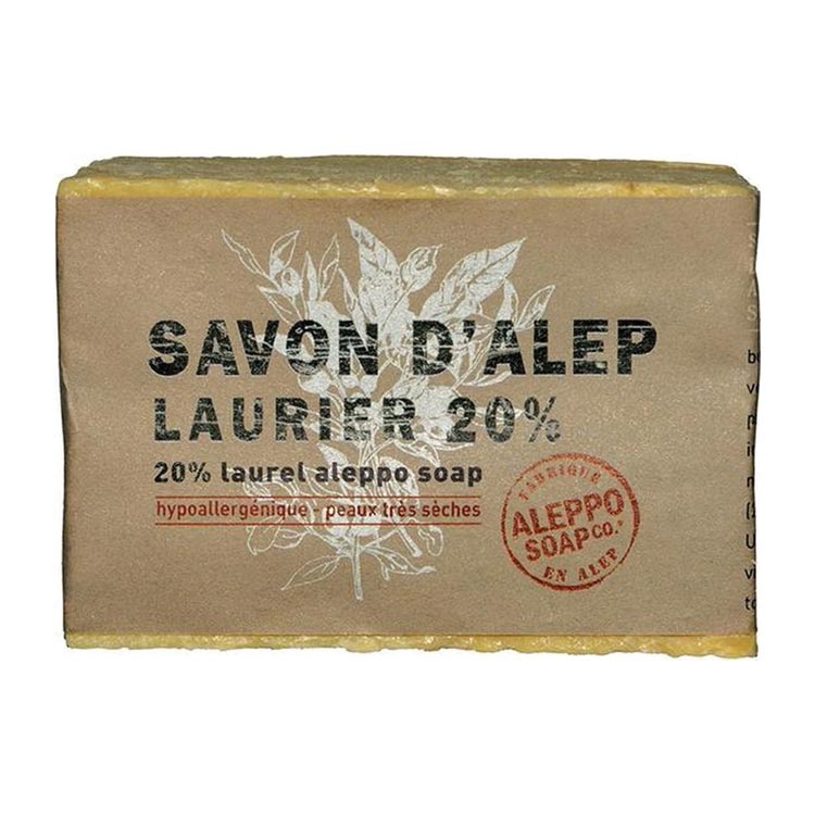 ALEPPO SOAP CO SAVON D'ALEP 20% LAURIER