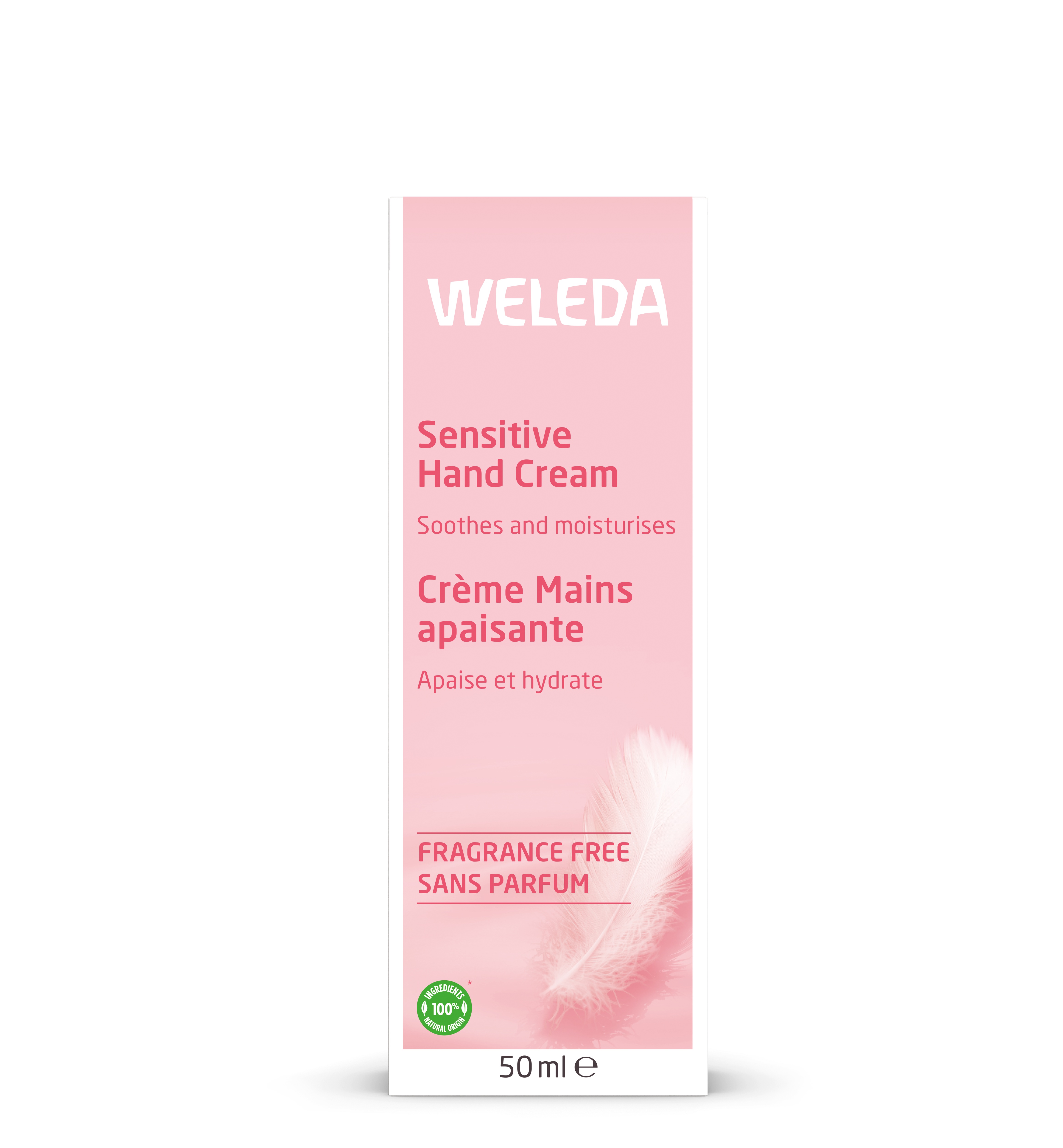 WELEDA VERZACHTENDE HANDCREME PARFUMVRIJ