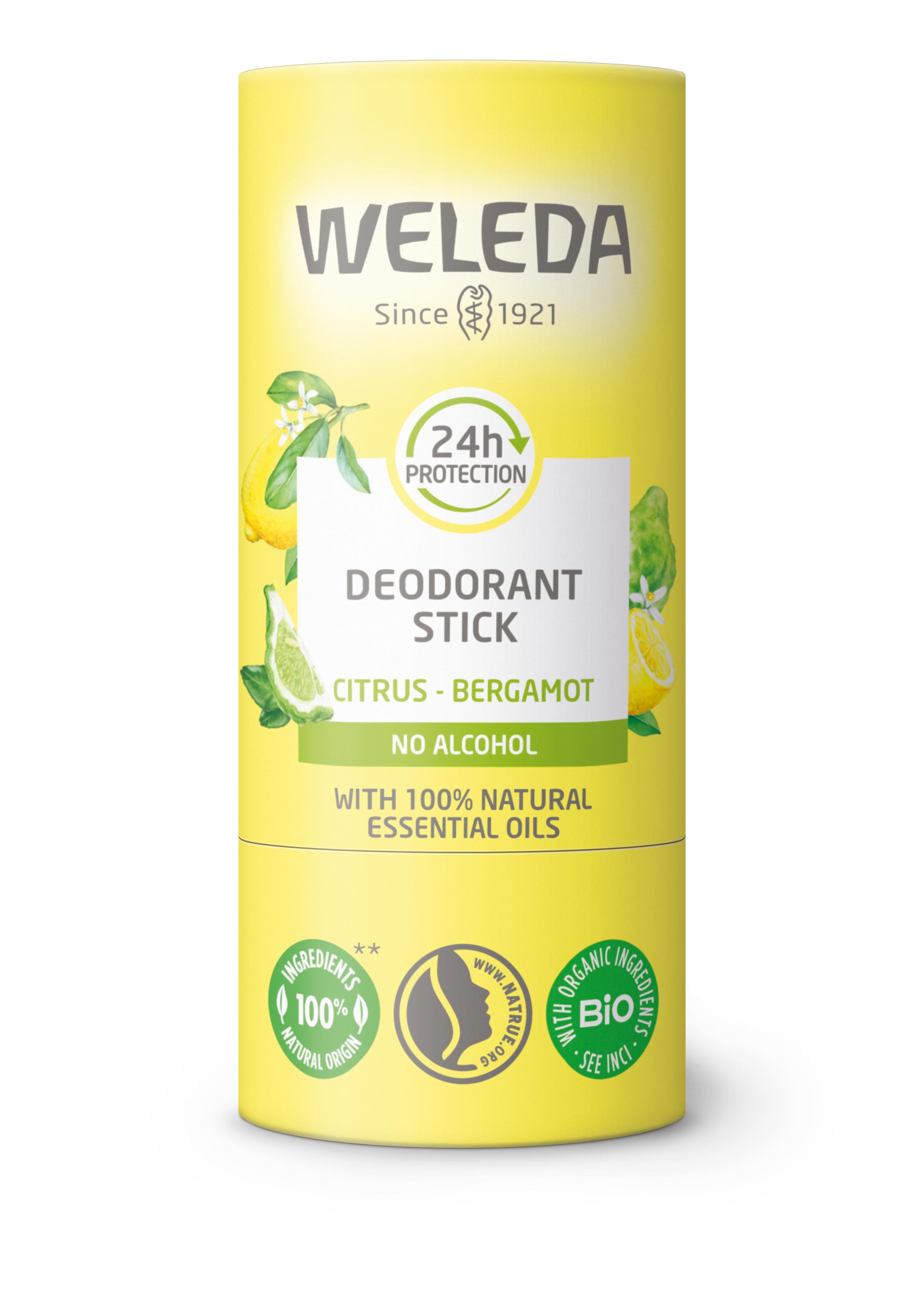 WELEDA CITRUS BERGAMOT 24H DEOSTICK