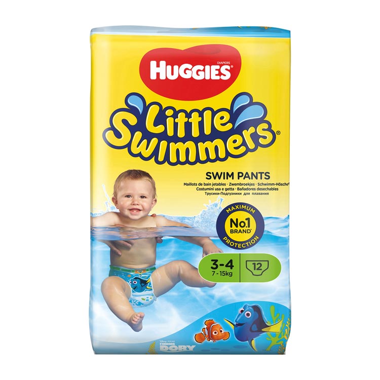 HUGGIES LITTLE SWIMMERS 3/4 7-15 KG