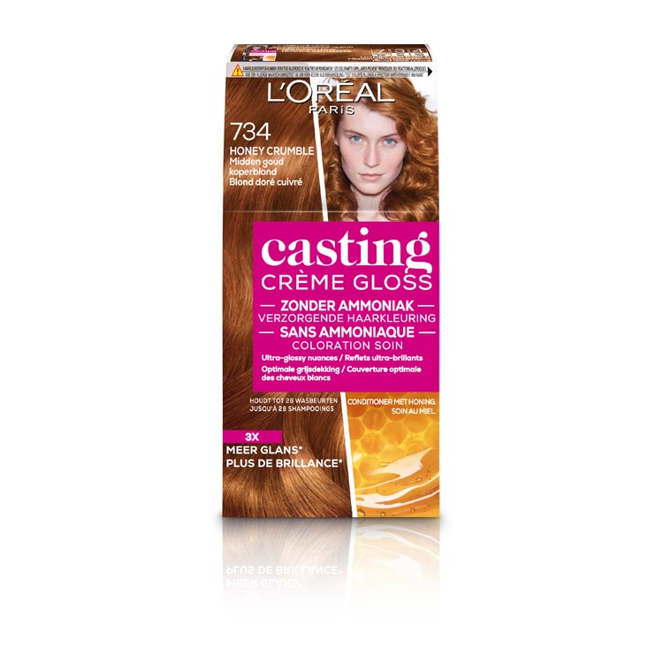 LOREAL PARIS CASTING CREME GLOSS 734