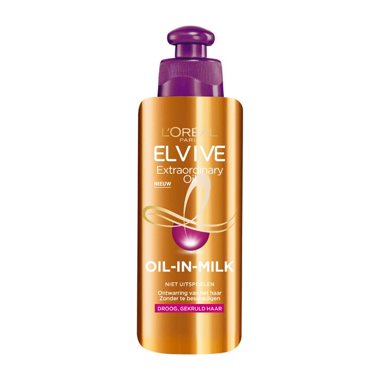 LOREAL PARIS ELVIVE LEAVE IN MILK EXTRAORDOMARY OIL KRULVERZORGING