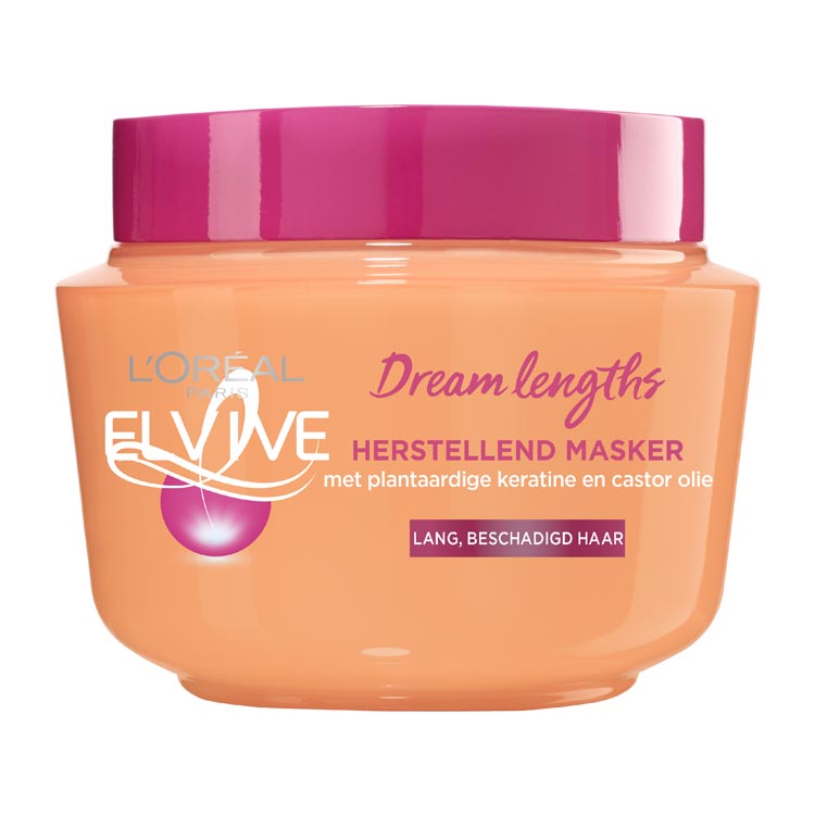 LOREAL PARIS ELVIVE DREAM LENGHTS HAARMASKER VOOR LANG/BESCHADIGD HAAR