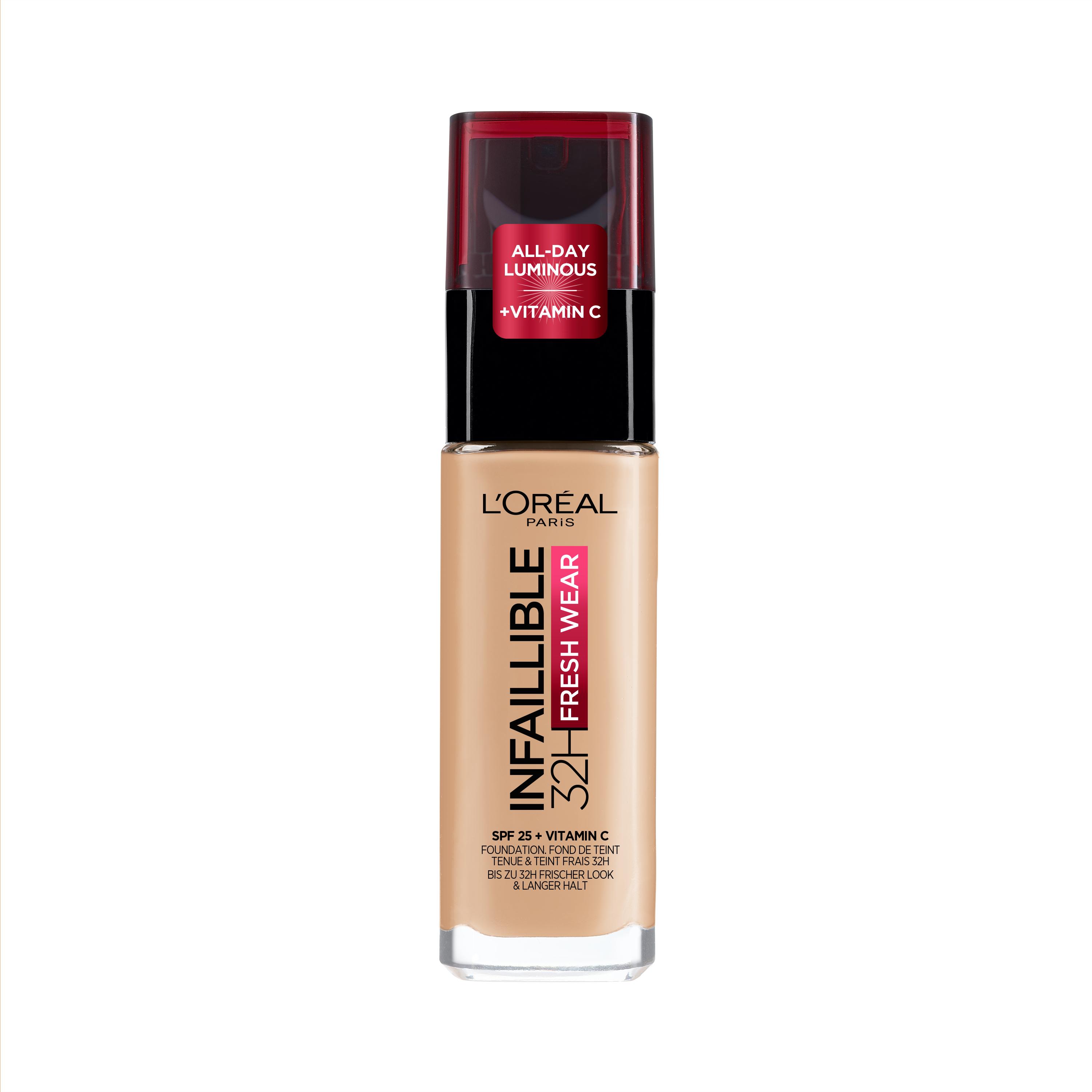 LOREAL PARIS FOUNDATION INFAILLIBLE 32HR FRESH WEAR 120 VANILLE  SPF25