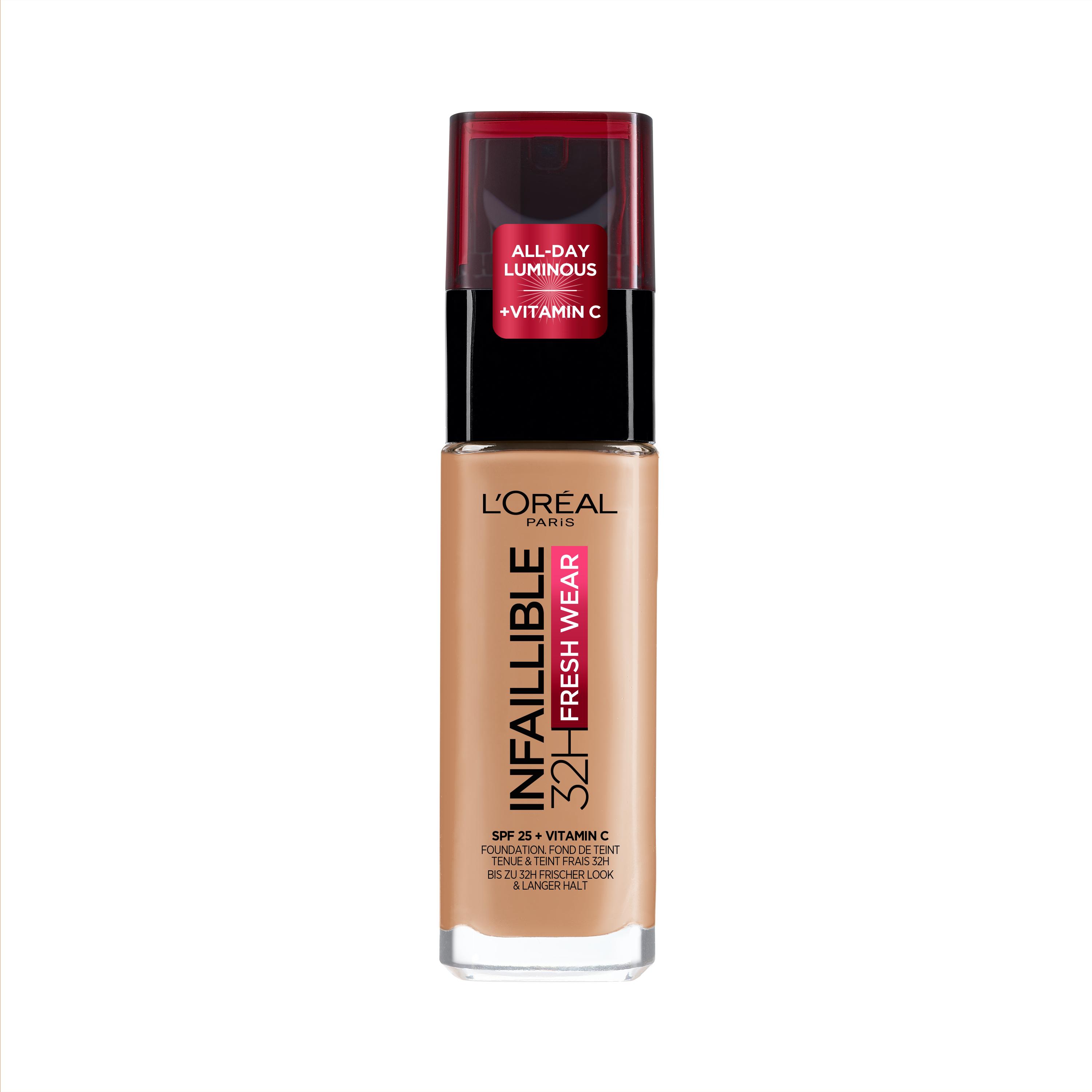 LOREAL PARIS FOUNDATION INFAILLIBLE 32HR FRESH WEAR 260 GOLDEN SUN SPF