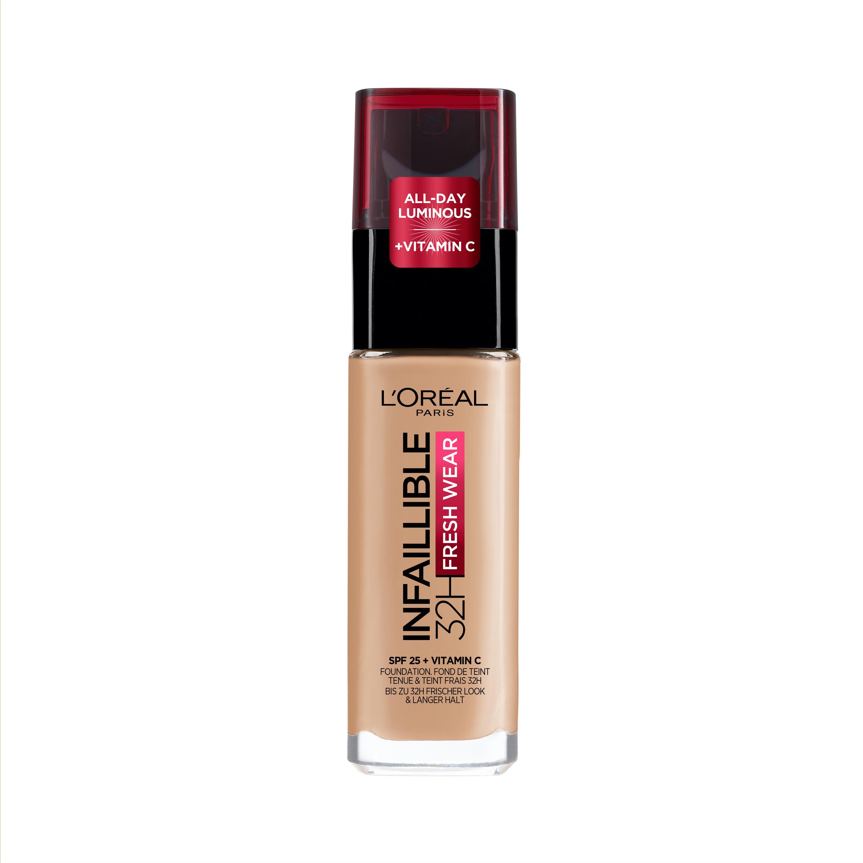 LOREAL PARIS FOUNDATION INFAILLIBLE 32HR FRESH WEAR 140 GOLDEN BEIGE S