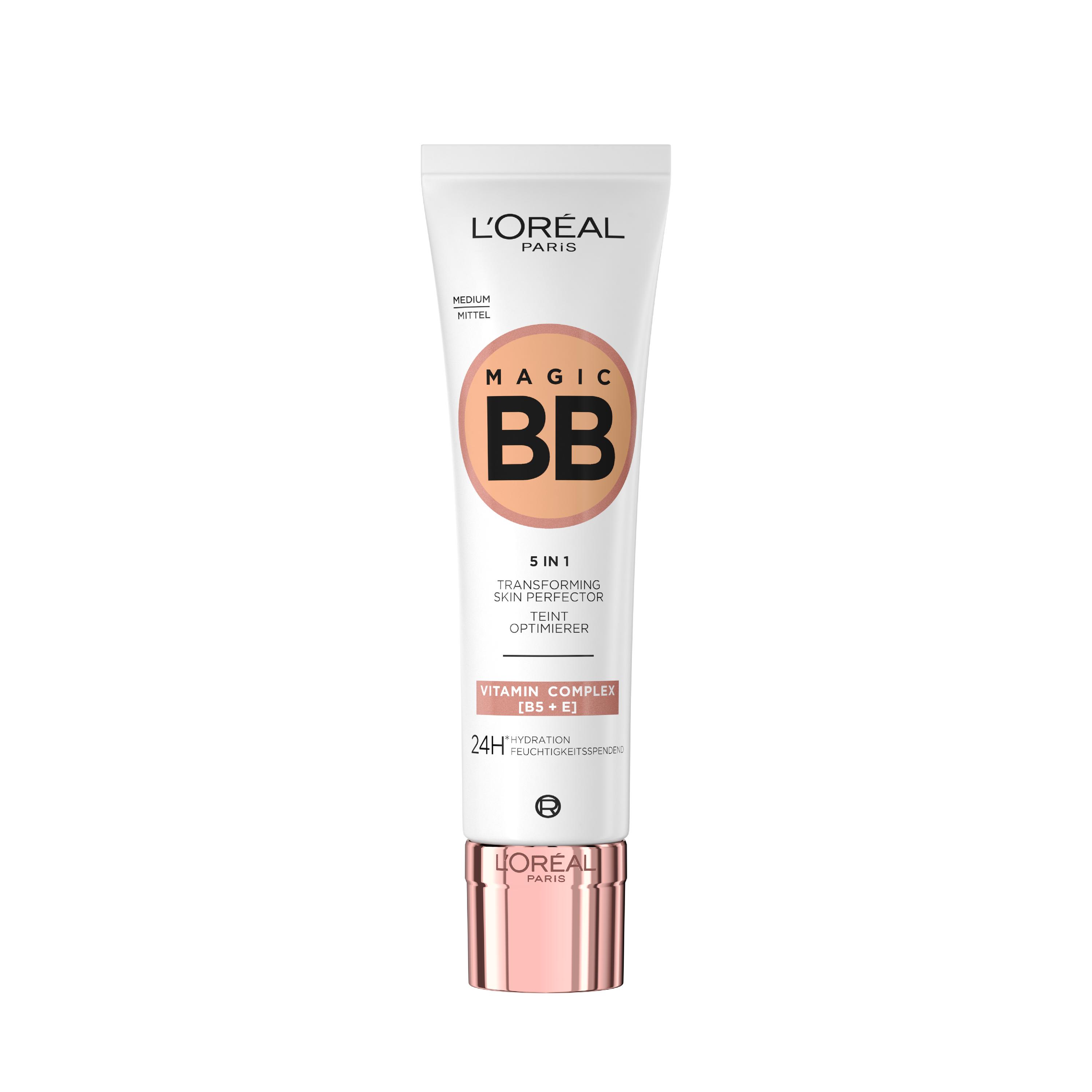 LOREAL PARIS FOUNDATION MAGIC BB CREAM MEDIUM DAGCREME MAKE-UP IN 1