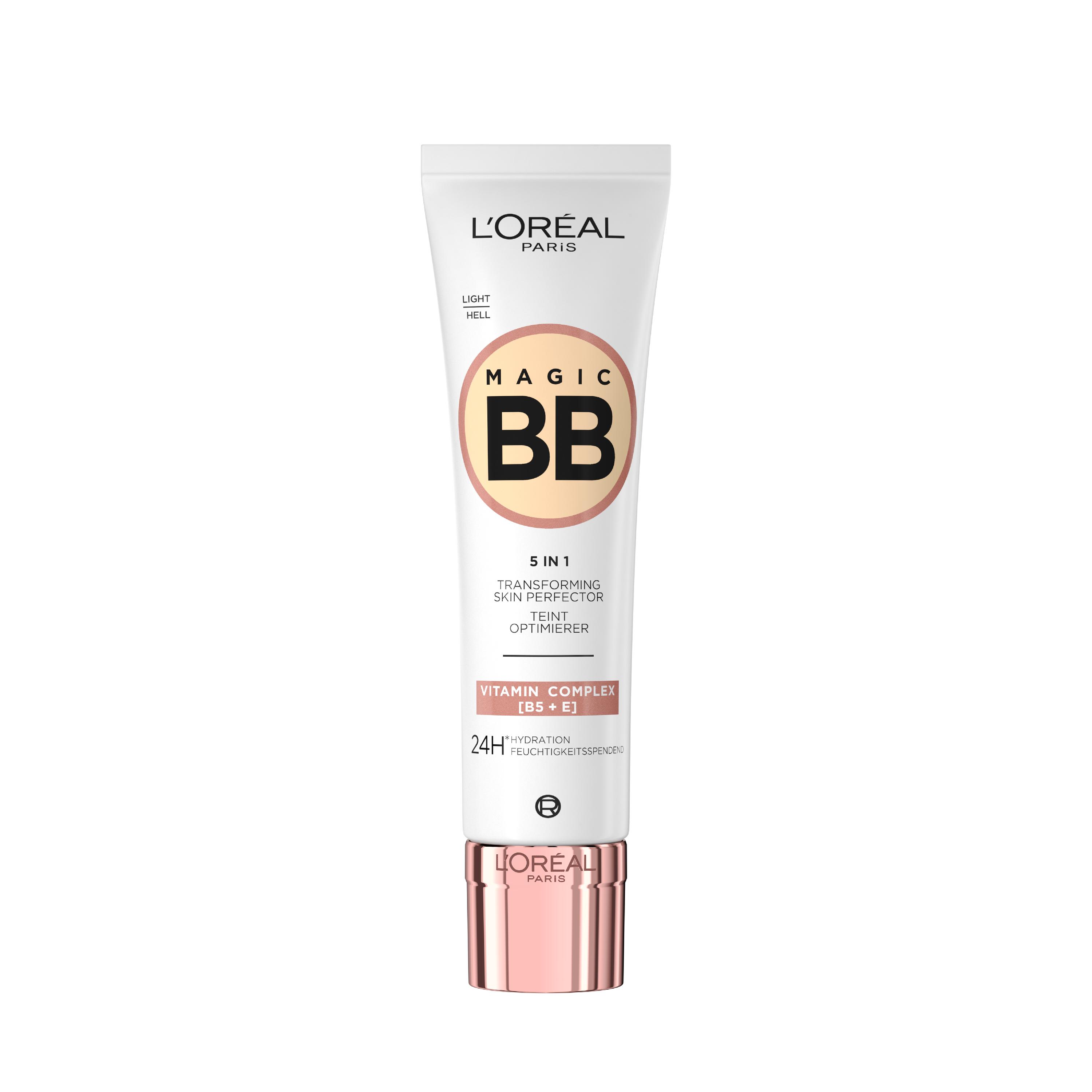 LOREAL PARIS FOUNDATION MAGIC BB CREAM LIGHT DAGCREME MAKE-UP IN 1