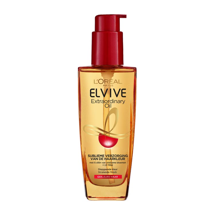 LOREAL PARIS ELVIVE HUILE EXTRAORDINARY OIL GEKLEURD HAAR
