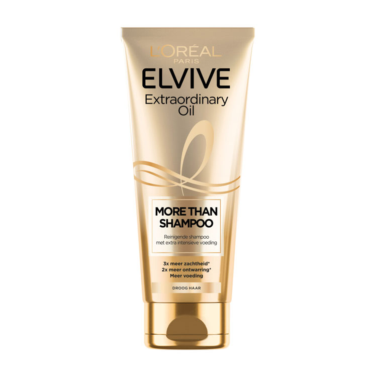 LOREAL PARIS ELVIVE EXTRAORDINARY OIL SHAMPOO MORE THAN - VOOR DROOG H
