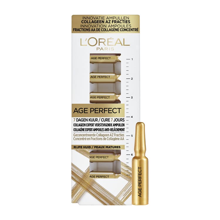 LOREAL PARIS AGE PERFECT VERSTEVIGENDE COLLAGEEN AMPULLEN - 7 DGS