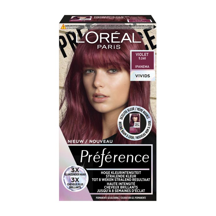LOREAL PARIS PREFERENCE VIVIDS 5.26 VIOLET