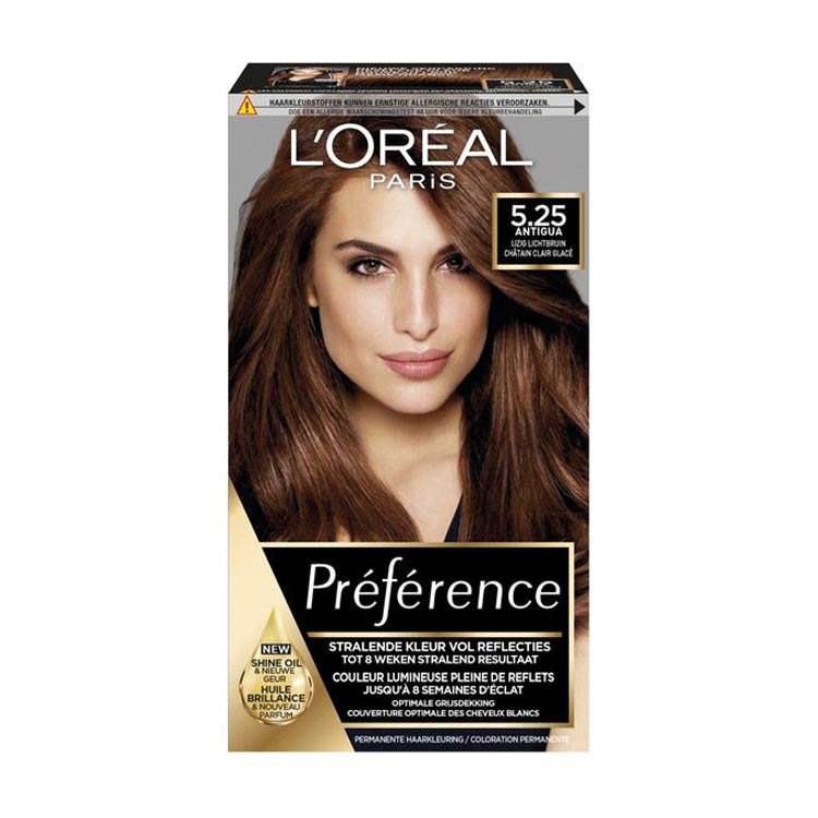 LOREAL PARIS PREFERENCE 5.25 IJZIG LICHTBRUIN