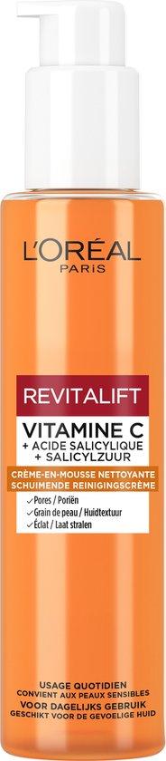 LOREAL PARIS REVITALIFT REINIGISCREME SCHUIMEND VITAMINE C BRIGHTENING
