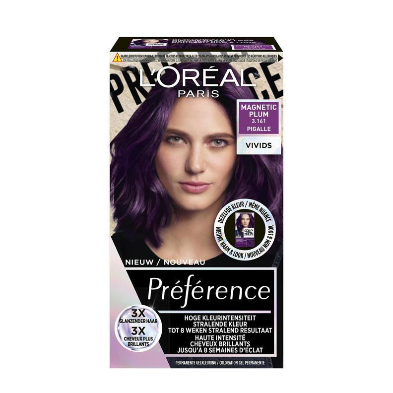 LOREAL PARIS PREFERENCE VIVIDIS 3.161 MAGNETIC PLUM