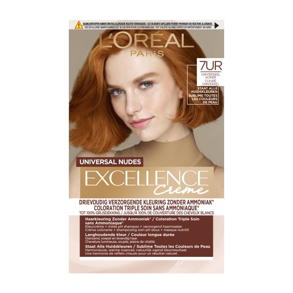 LOREAL PARIS EXCELLENCE CREME UNIVERSAL NUDES 7UR UNIVERSEEL KOPER