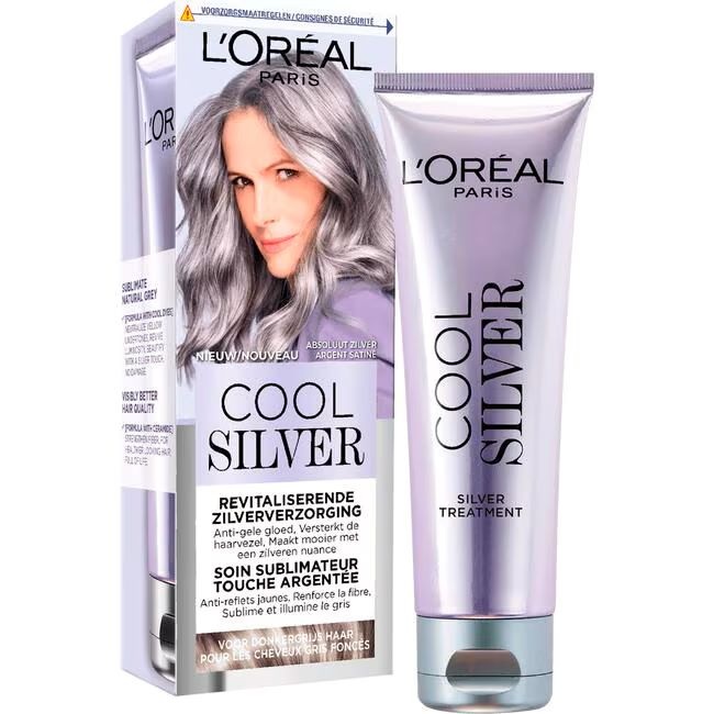 LOREAL PARIS COOL SILVER ABSOLUUT SILVER REVITALISERENDE ZILVER VERZORGING