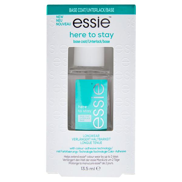 ESSIE BASE COAT HERE TO STAY