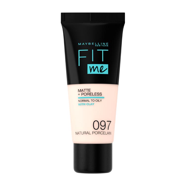 MAYBELLINE FOUNDATION  FIT ME MATTE   PORELESS 097 NATURAL