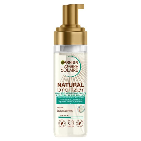 GARNIER AMBRE SOLAIRE NATURAL BRONZER ZELFBRUINENDE MOUSSE