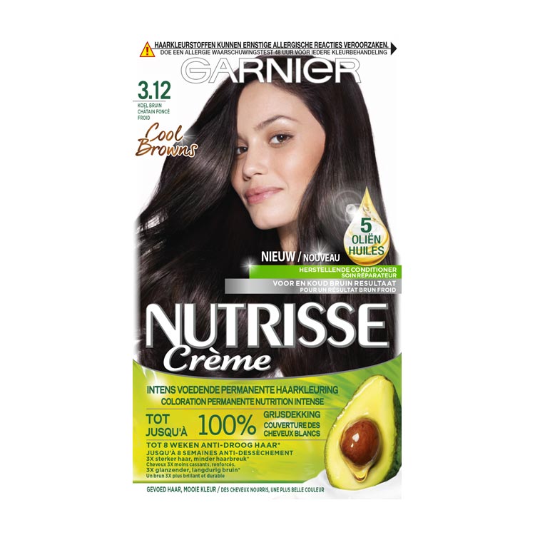 GARNIER NUTRISSE CREME 3.12 KOEL BRUIN