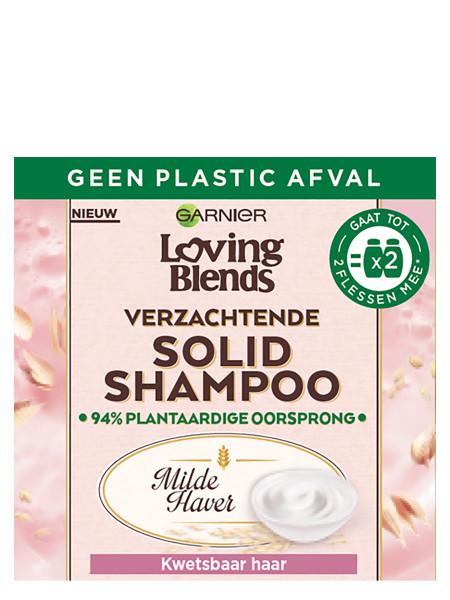 GARNIER LOVING BLENDS SHAMPOO BAR MILDE HAVER VERZACHTENDE SOLID