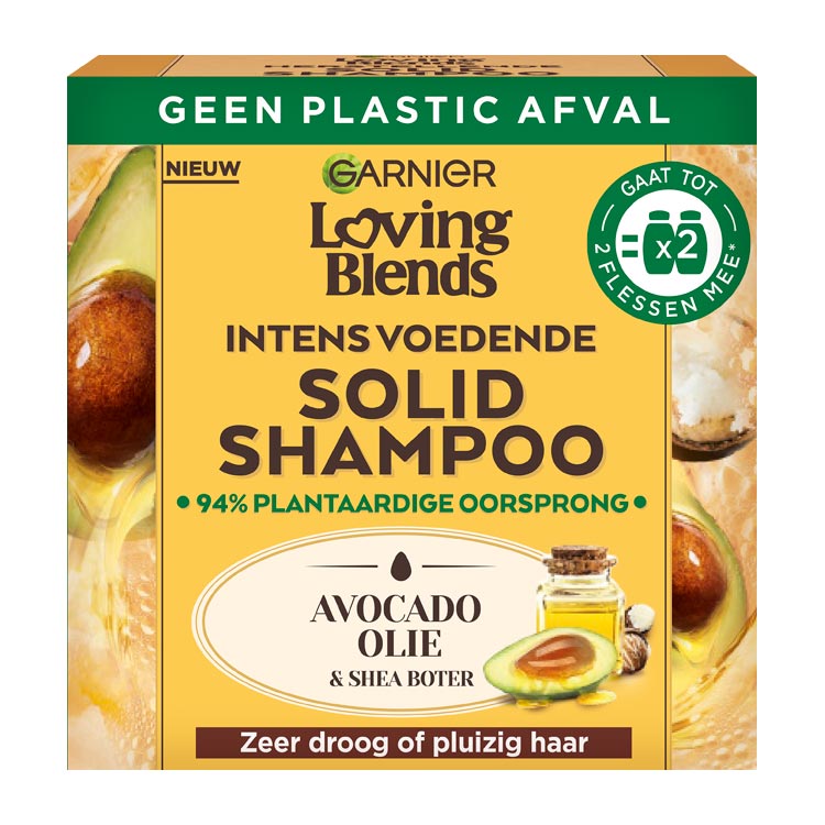 GARNIER LOVING BLENDS SHAMPOO BAR AVOCADO
