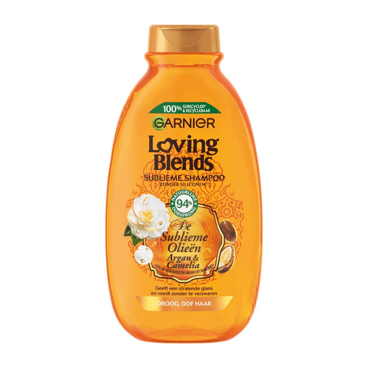 GARNIER LOVING BLENDS SHAMPOO ARGAN   CAMELIAOLIE