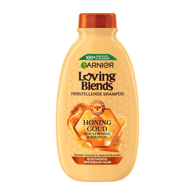 GARNIER LOVING BLENDS SHAMPOO HONING GOUD