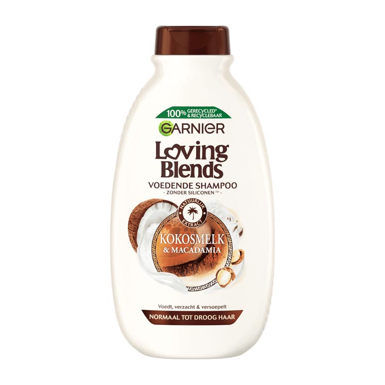 GARNIER LOVING BLENDS SHAMPOO KOKOSMELK   MACADAMIA