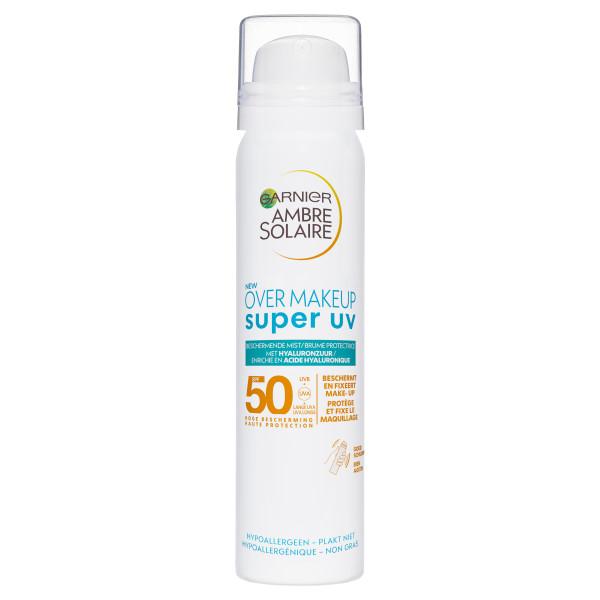 GARNIER AMBRE SOLAIRE SENSITIVE EXPERT  GEZICHT SPRAY SPF50 OVER MAKE-UP