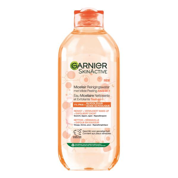 GARNIER SKIN ACTIVE MICELLAIR REINIGINGSWATER MET PEELING ALLES IN 1